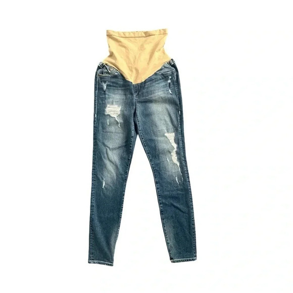 True Religion Maternity‎ Halle Skinny Jeans, Size 29 - Picture 1 of 11